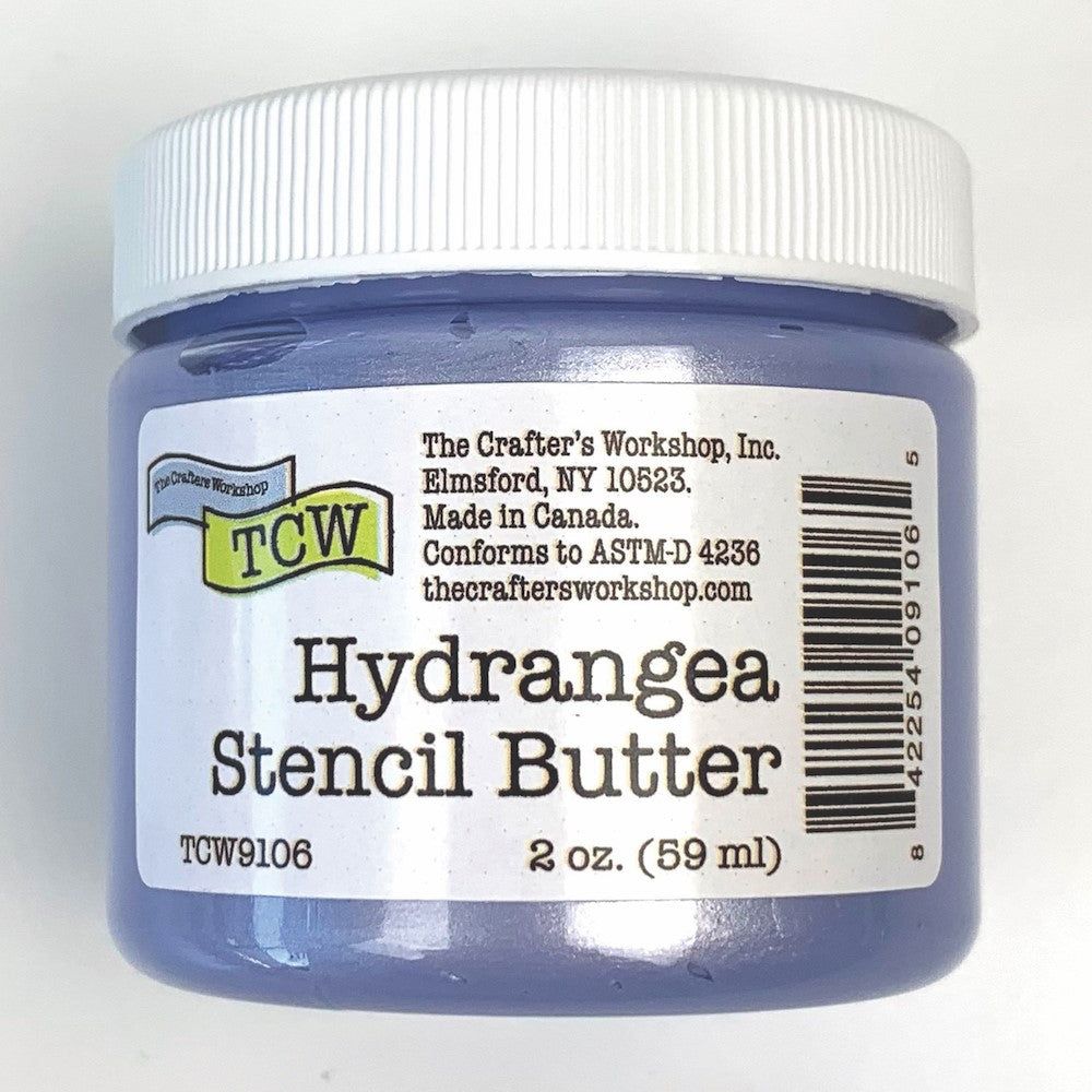 Crafter's Workshop Stencil Butter 2oz-Hydrangea