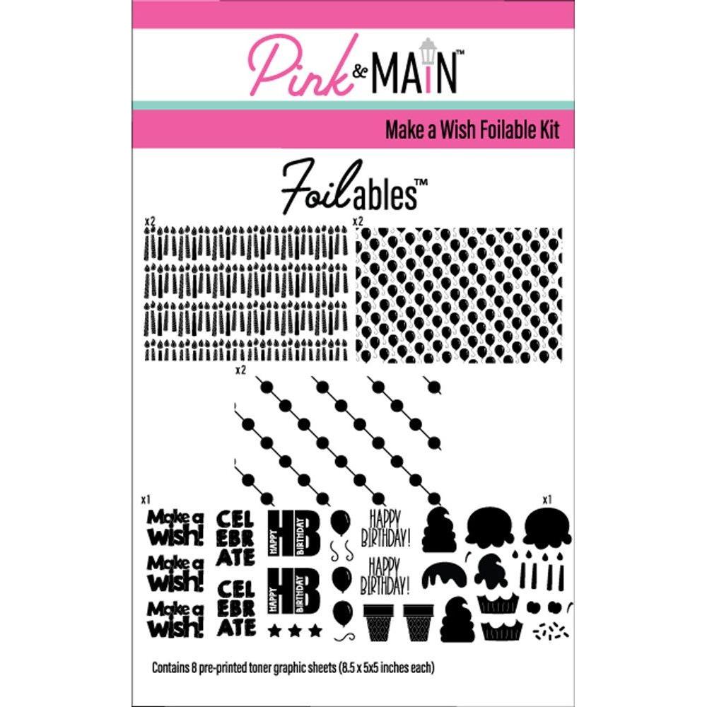 Pink and Main Make A Wish Foilable Kit PMF062