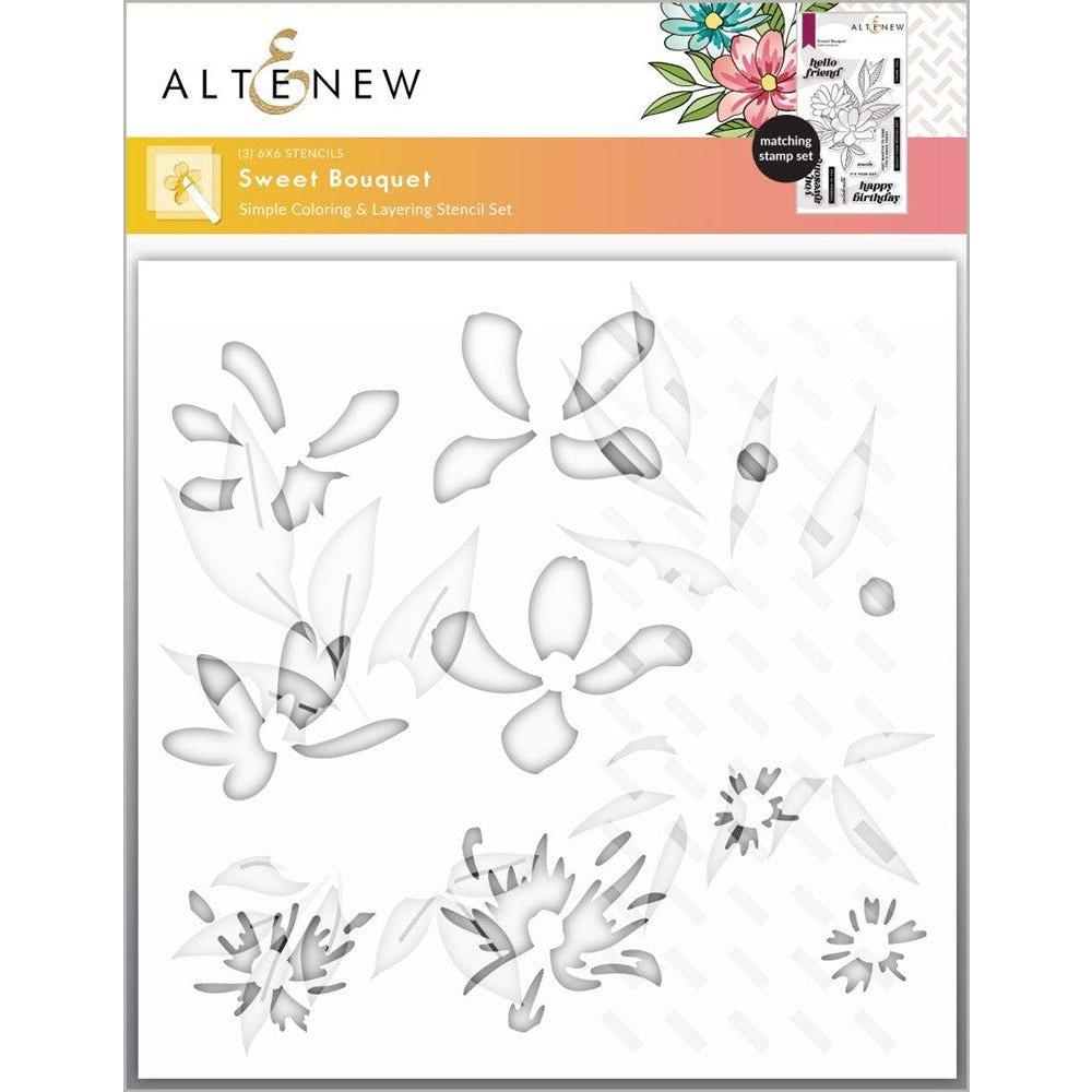 Altenew Sweet Bouquet Layering Stencils alt7732