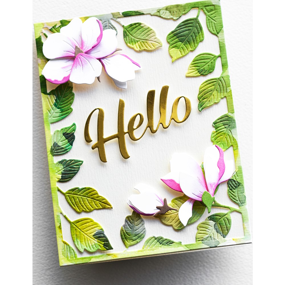 Memory Box Magnolia Bud Trio Dies 94718 hello