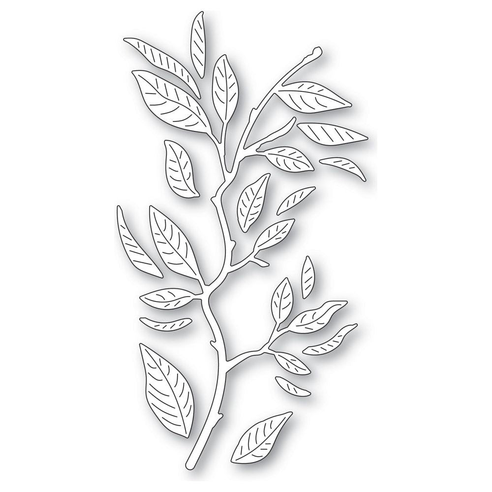 Memory Box Magnolia Leaf Branch Dies 94721 separate pieces