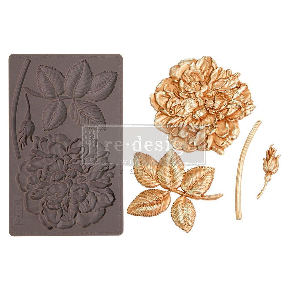 Prima Marketing Peony Suede ReDesign Mould 663544