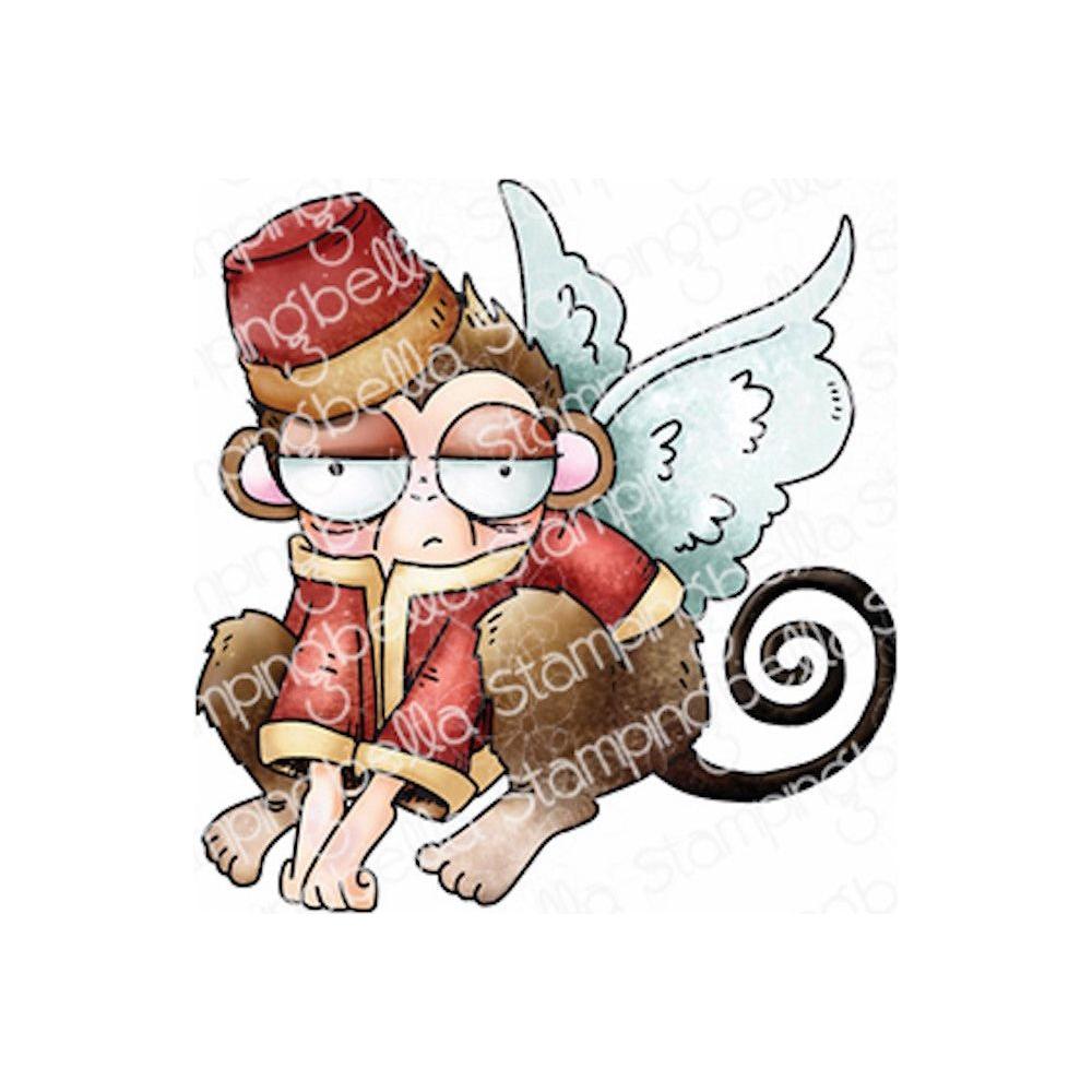 Stamping Bella Oddball Oz Flying Monkey Cling Stamp eb1228