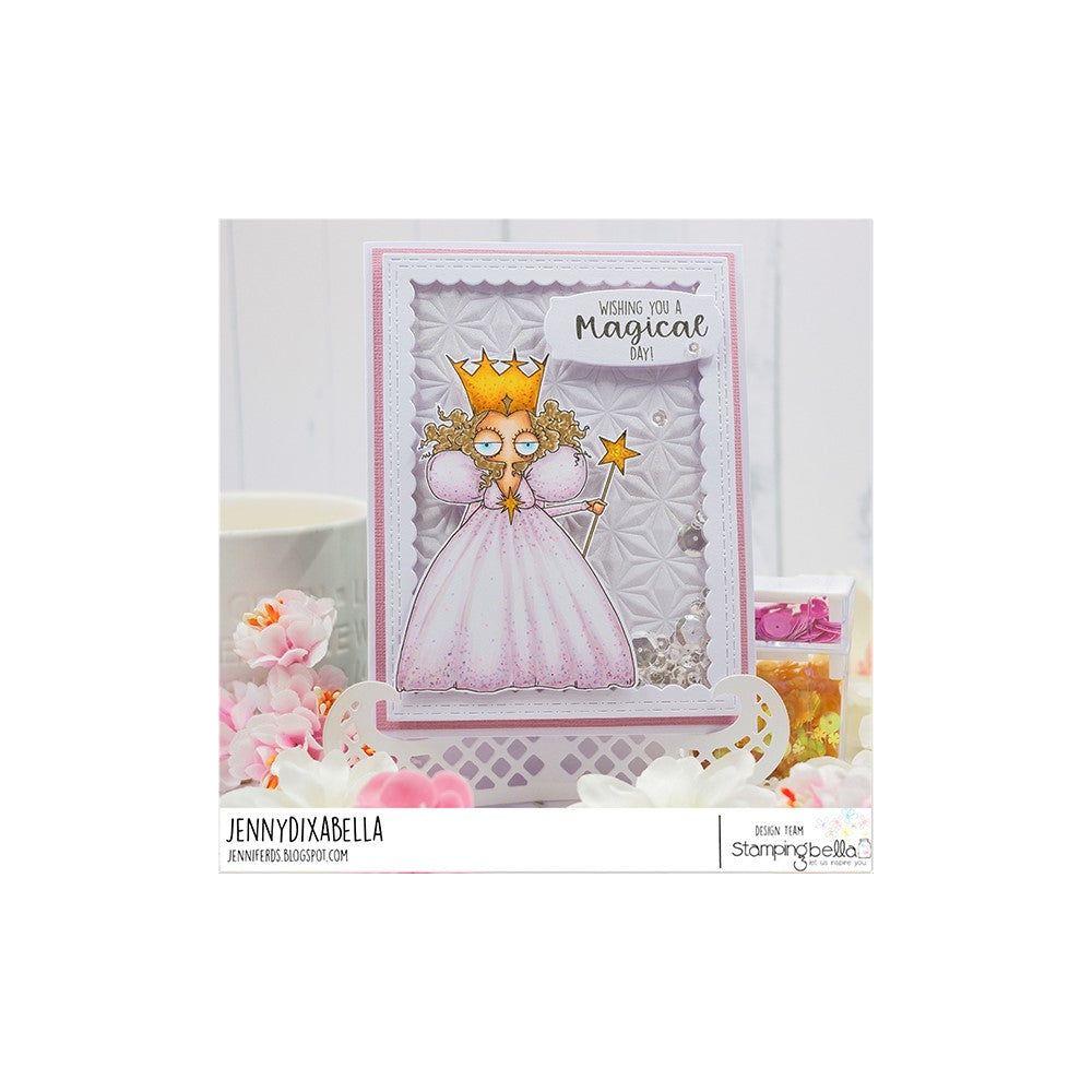 Stamping Bella Oddball Oz Glinda The Good Witch Cling Stamp eb1229 magical day