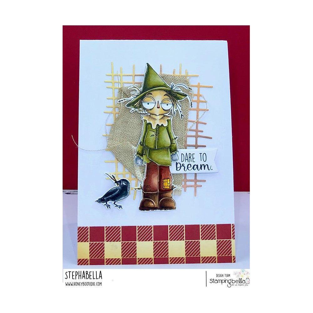 Stamping Bella Oddball Oz Scarecrow Cling Stamps eb1230