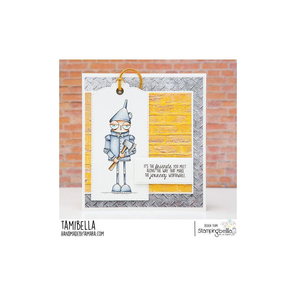 Stamping Bella Oddball Oz Tinman Cling Stamps eb1231 bricks