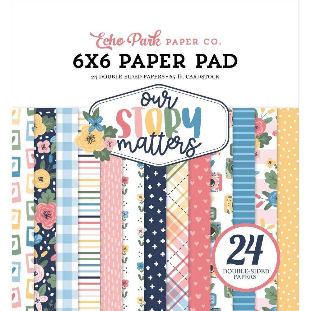 Echo Park Our Story Matters 6 x 6 Paper Pad msm317023