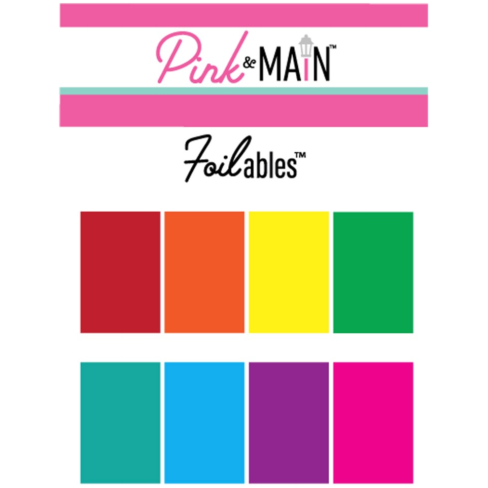 Pink and Main Rainbow Toner Sheets pmf066