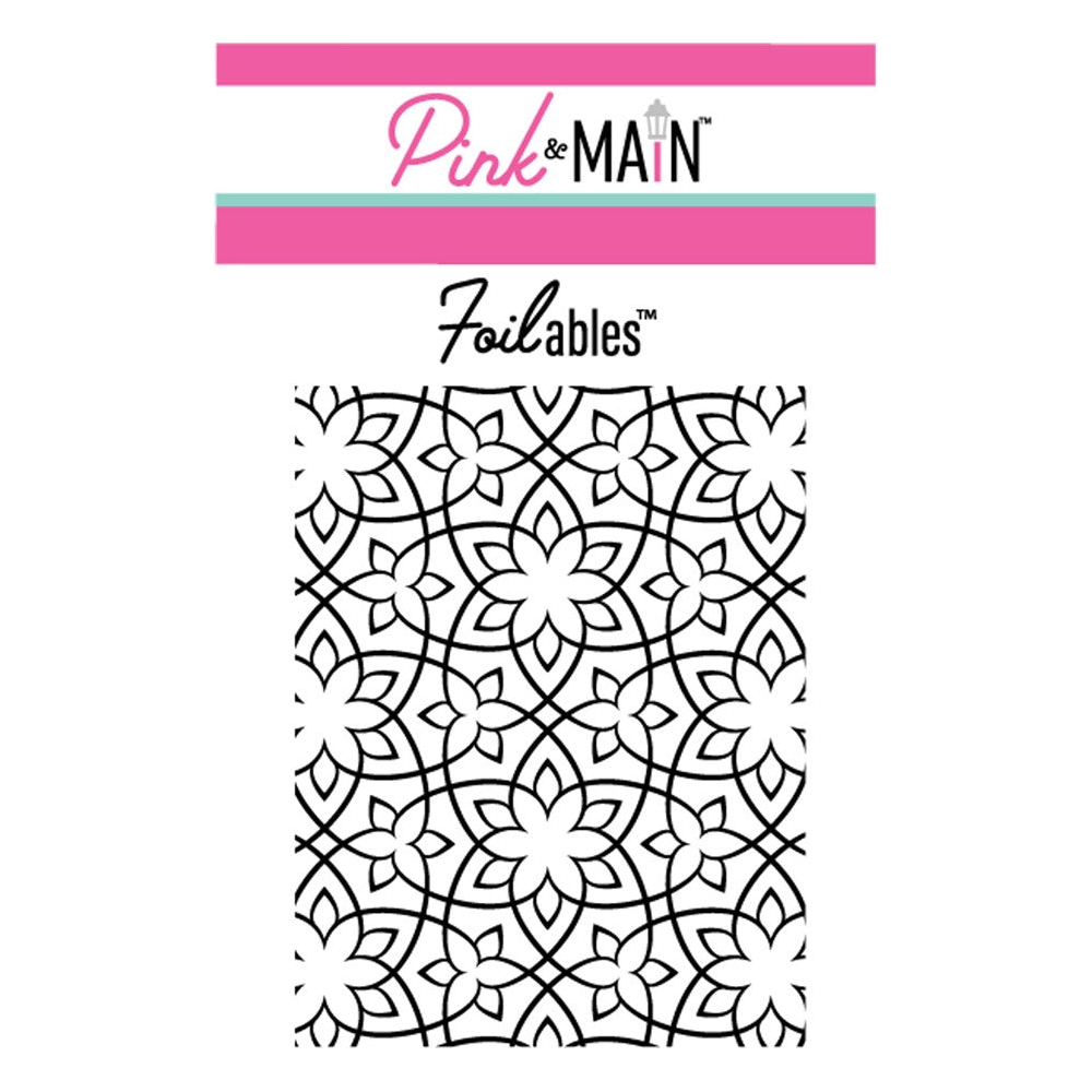 Pink and Main Moroccan Tile Foilables Panels pmf042