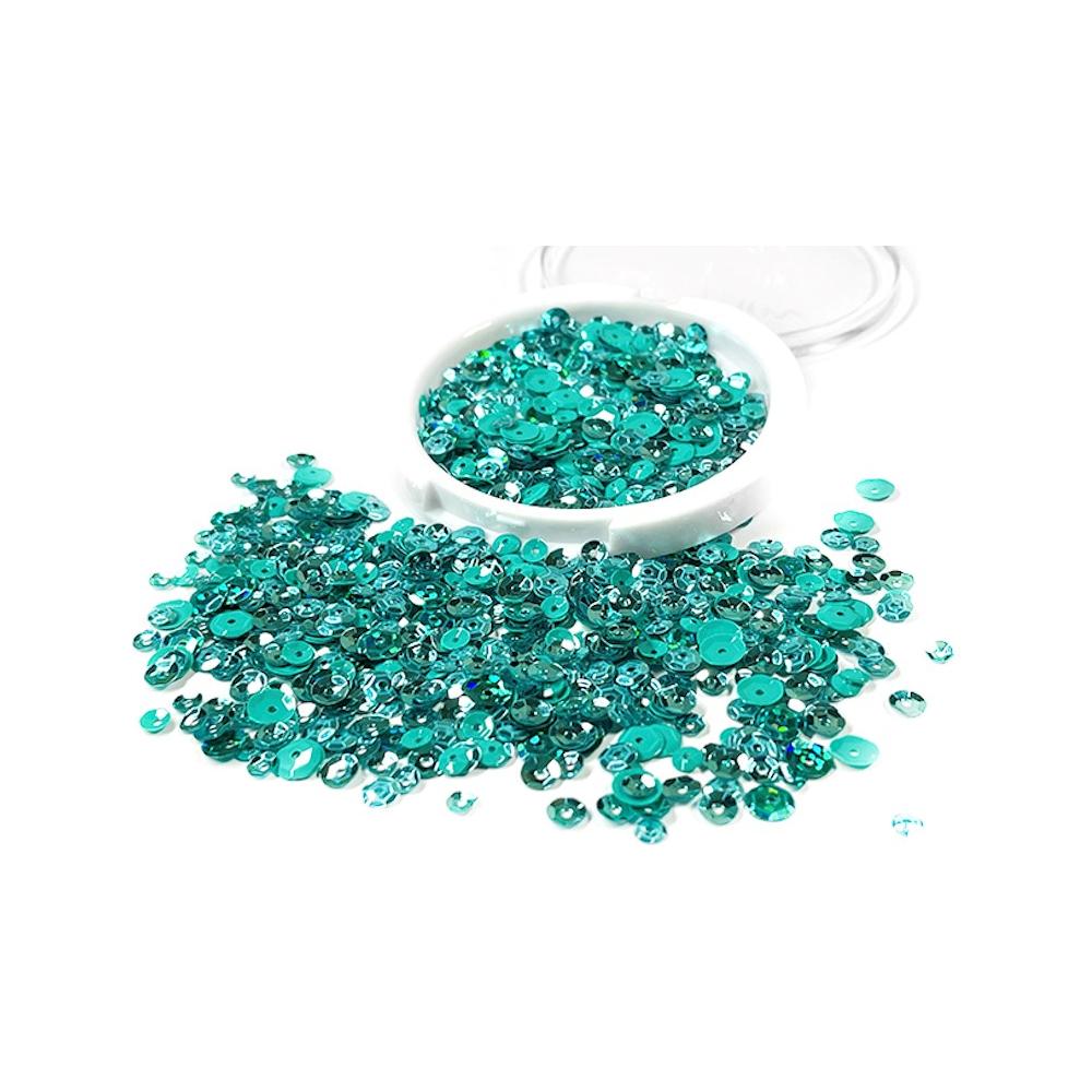 Picket Fence Studios All about the Teals Sequin Mix sq171