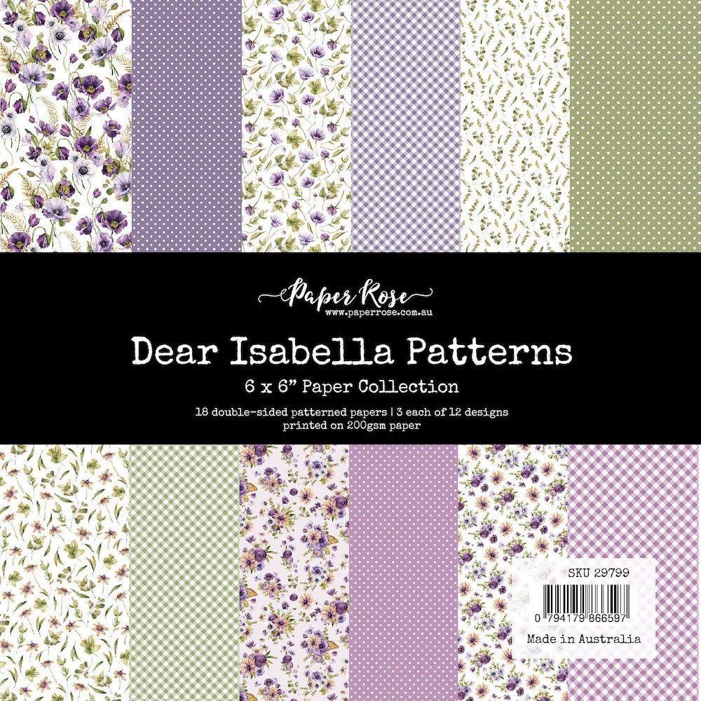 Paper Rose Dear Isabelle Patterns 6x6 Paper 29778