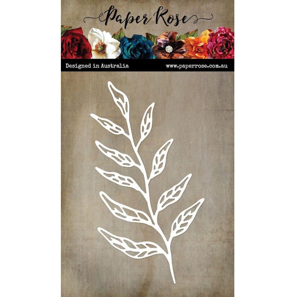 Paper Rose Large Leaf Outline Die 29617