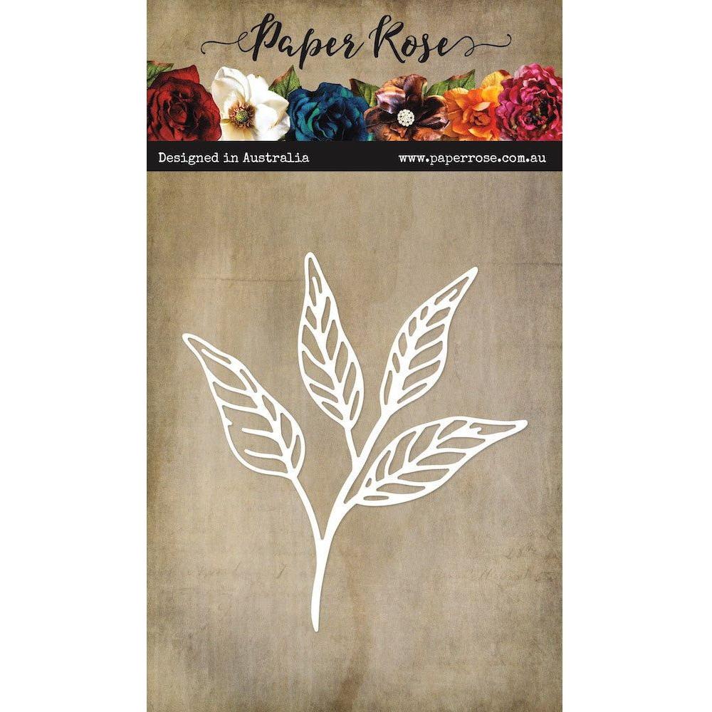 Paper Rose Leaf Outline Die 29620