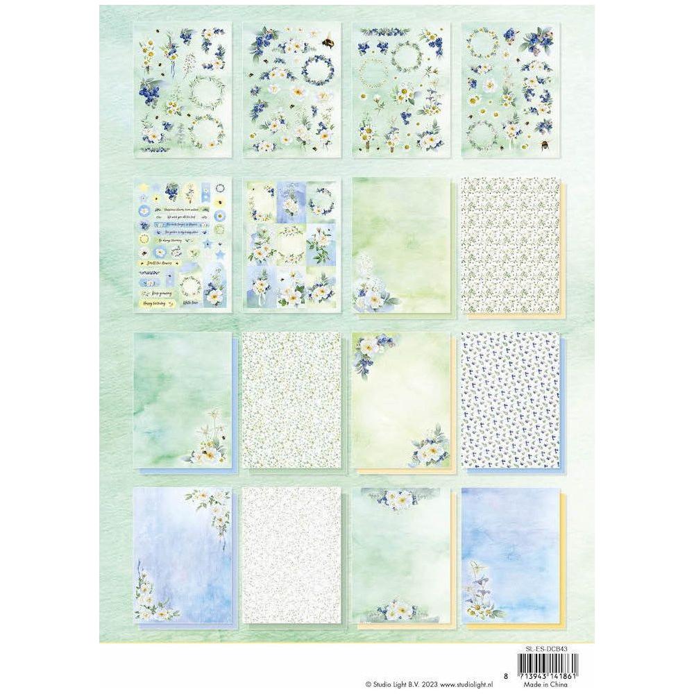 Studio Light Sunny Summer Essentials DIY Block slesdcb43 close page detail