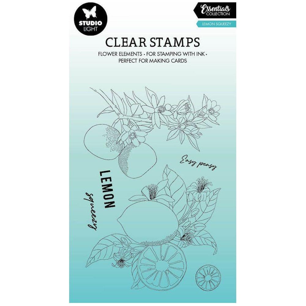 Studio Light Lemon Squeezy Clear Stamps slesstamp427