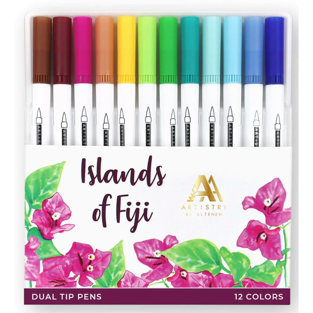 Altenew Islands of Fiji Dual Water-based Tip Pens ALT6463