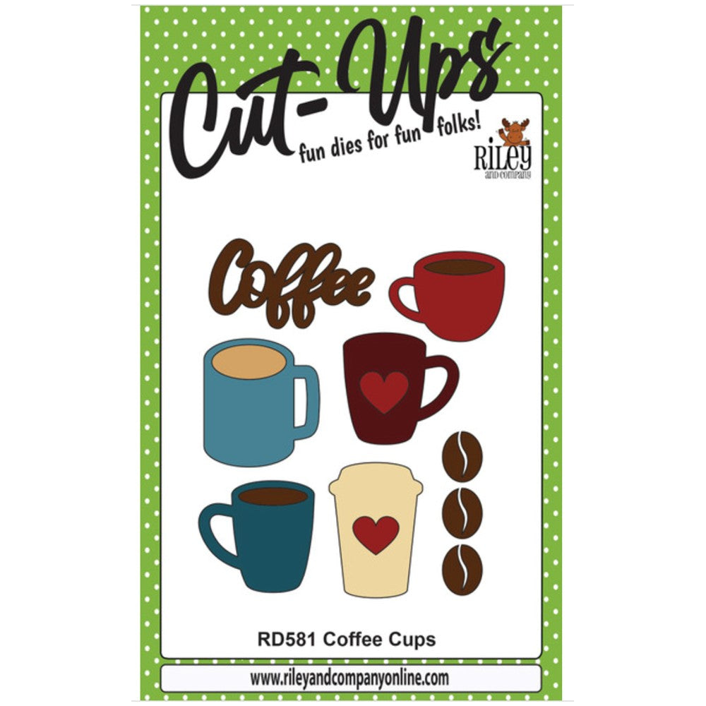 Riley And Company Cut Ups Coffee Cups Dies RD581