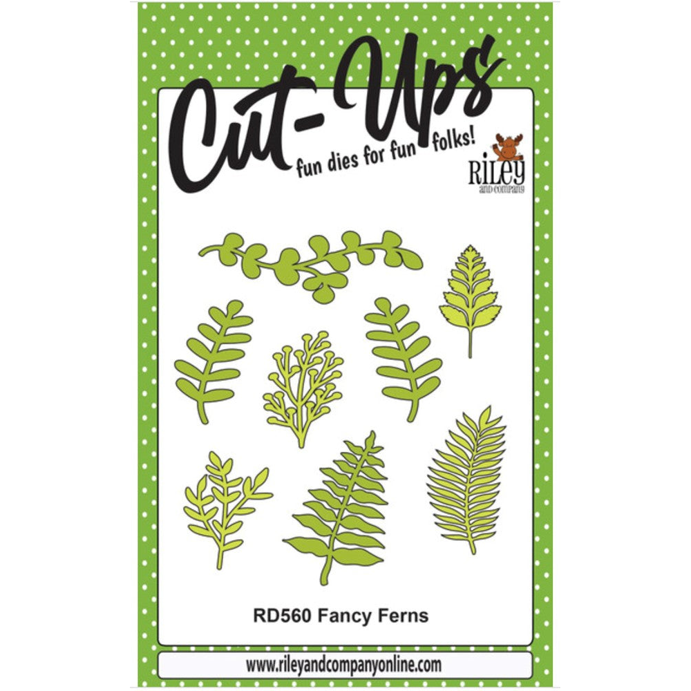 Riley And Company Cut Ups Fancy Ferns Dies RD560