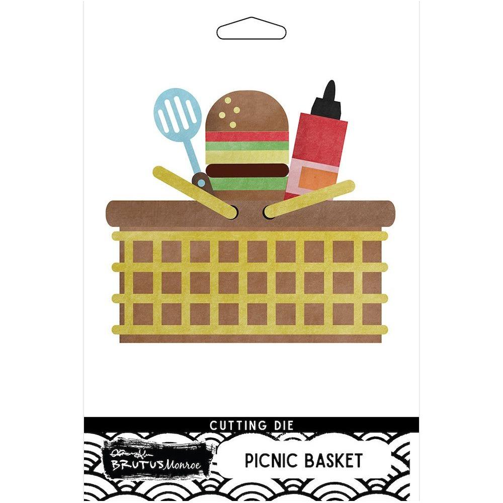 Brutus Monroe Picnic Basket Dies bru3563