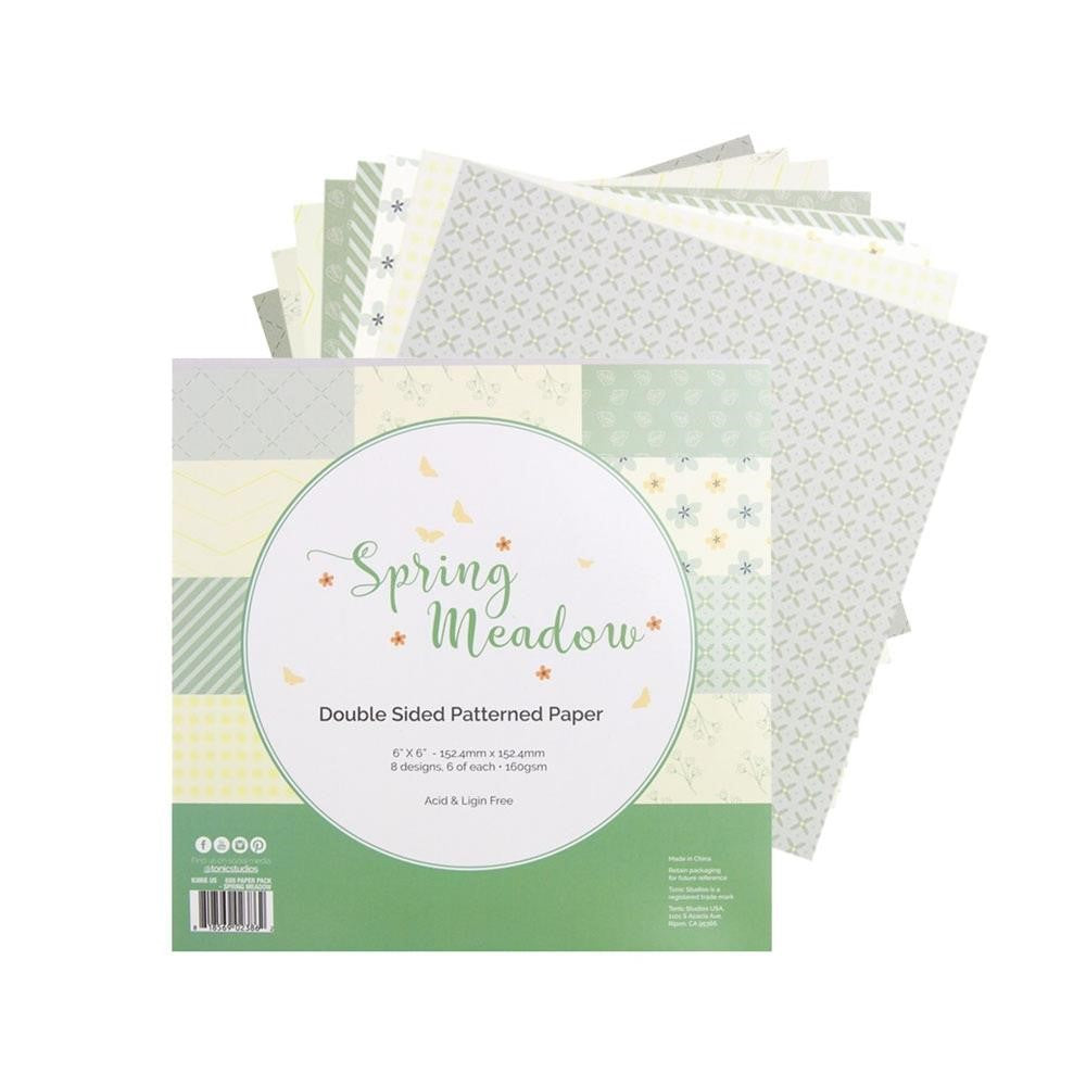 CRAFT CONSORTIUM 6x6 Paper Pad: Let Spring Begin - Scrapbook