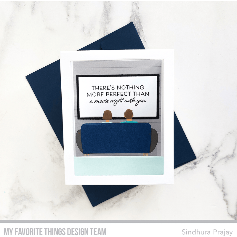 My Favorite Things Picture-Perfect Sentiments Clear Stamps cs772 Movie Night with You | color-code:alt2