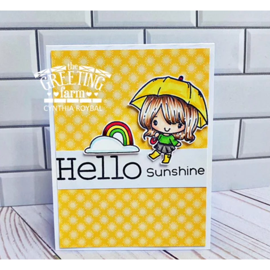 The Greeting Farm Hello Clear Stamps tgf660 Hello Sunshine | color-code:ALT02