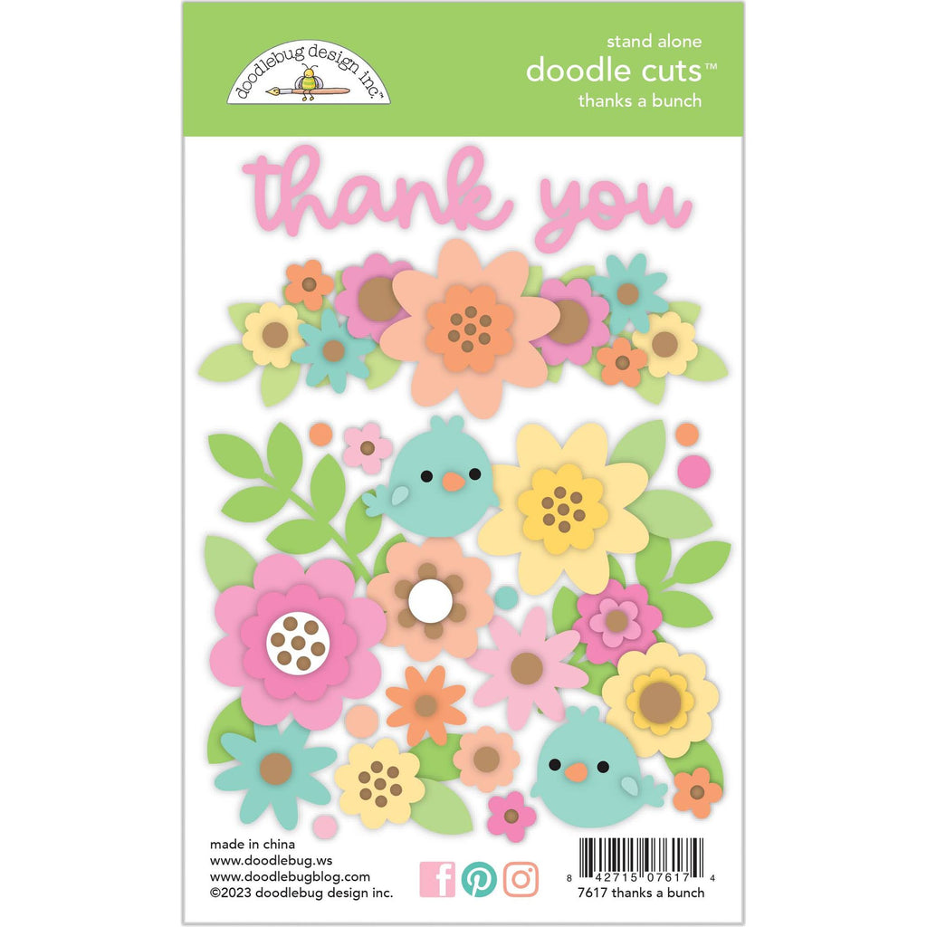 Doodlebug Thanks A Bunch Dies 7617 inspiration