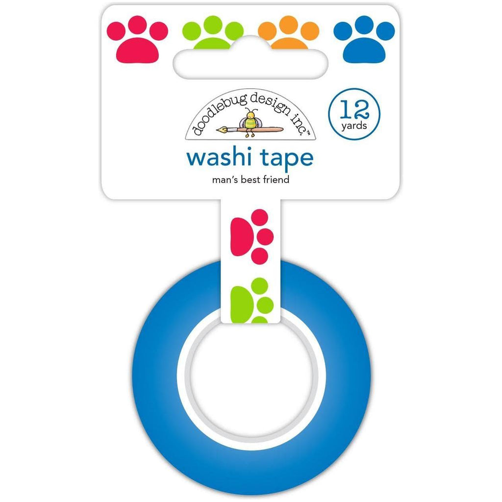 Doodlebug Man's Best Friend Washi Tape 7643