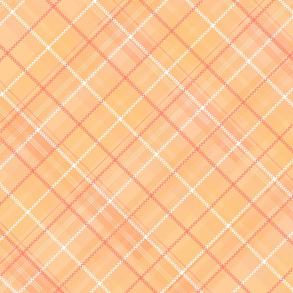 Crafter's Companion - 6 x 6 Paper Pad - Blush Pastel Plaid