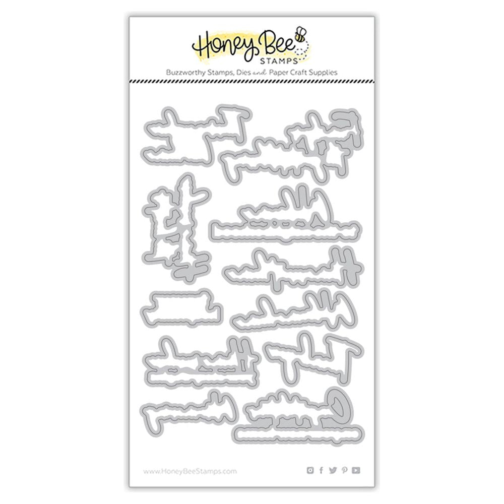 Honey Bee No Place Like Home Dies hbds-486 Metal Outlines