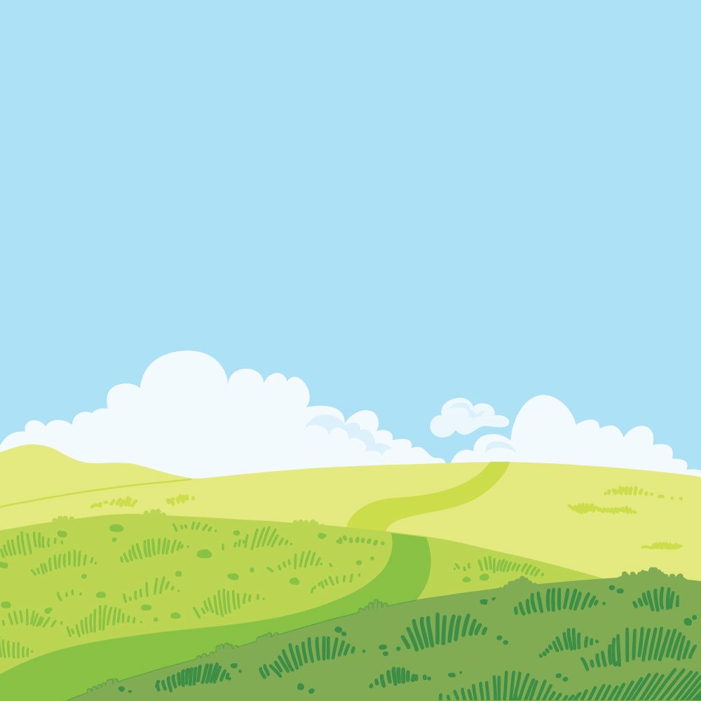 Grassy Hills and Mountains Background Pack