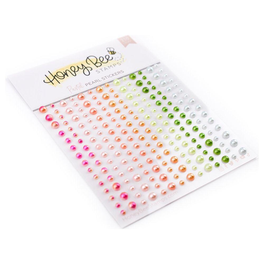 Honey Bee Pastel Pearl Stickers hbgs-prl09