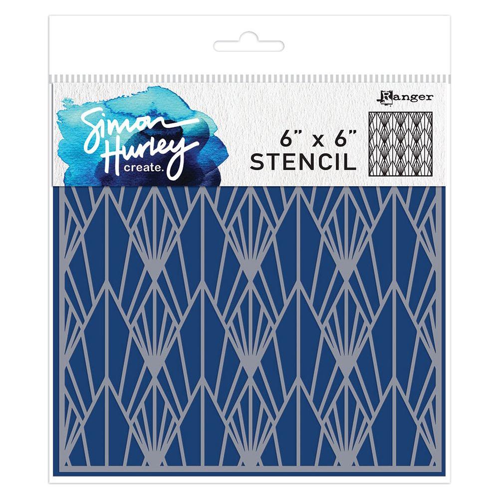 Ranger Simon Hurley Deco Diamonds Stencil hus83375