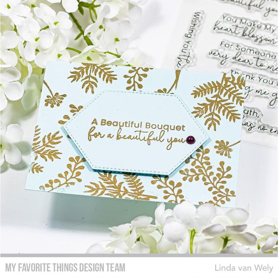 My Favorite Things Stitched Hexagon Stax Dies Die-Namics mft2510 Beautiful You | color-code:alt1