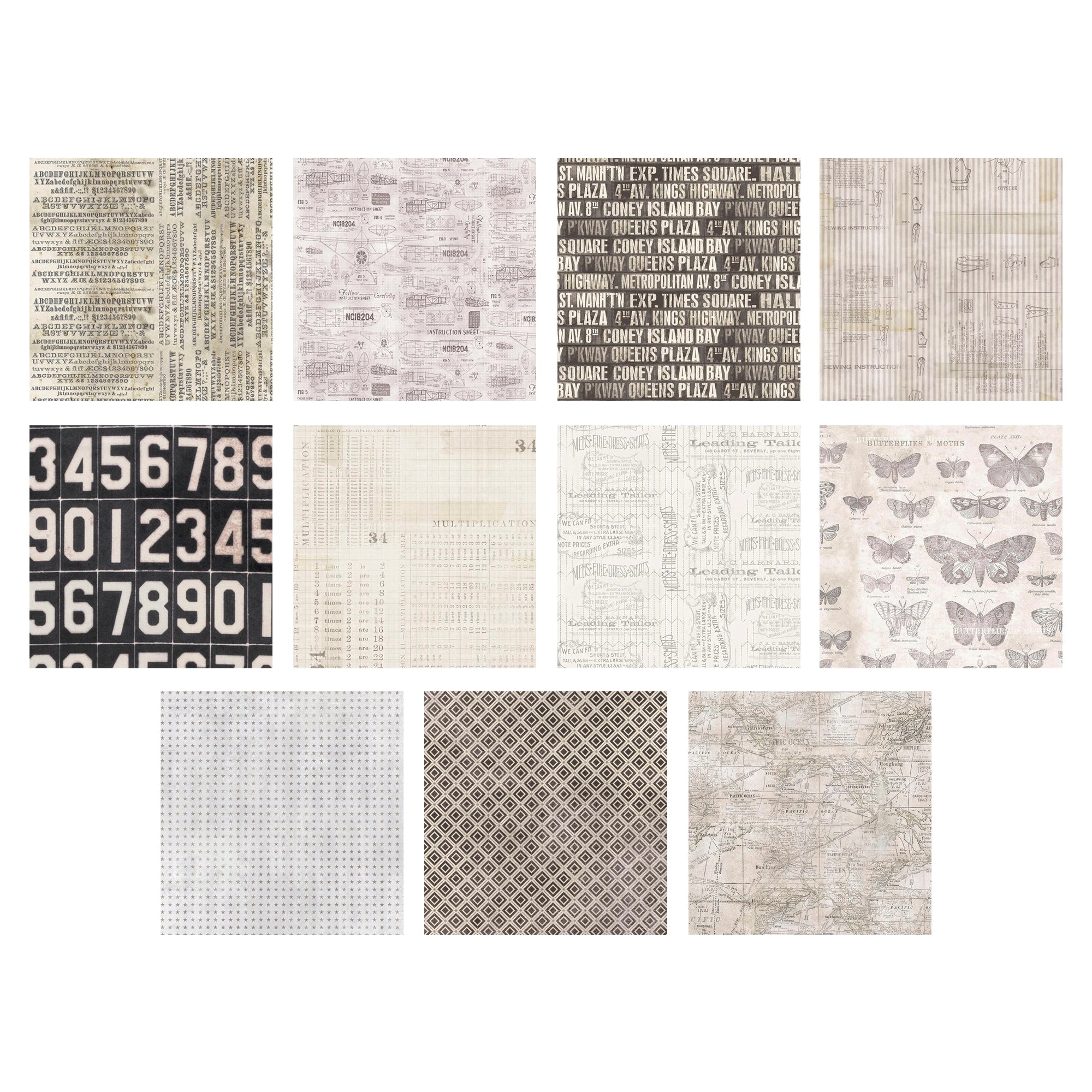 Idea-Ology by Tim Holtz - [TH94230] Linen Tape - Patchwork
