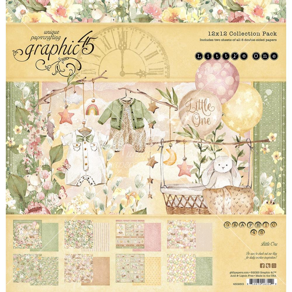 STAMPERIA DOUBLE-SIDED PAPER PAD 12X12- LITTLE GIRL - Scrapbooking and Paper  Crafts