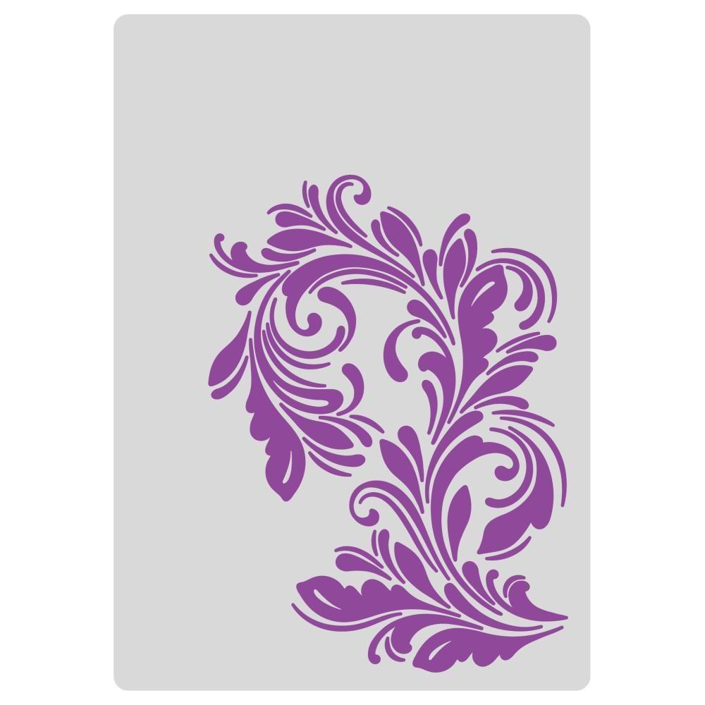 Gemini Filigree Swirls 5 x 7 2D Embossing Folder gem-ef5-filswir folder flourish