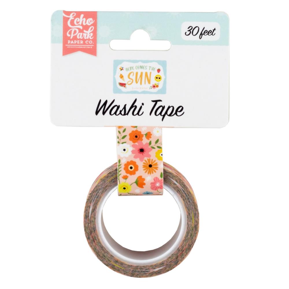 Echo Park Sunny Floral Washi Tape hcts311026