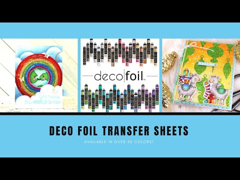 DECO FOIL Transfer Sheets 6x12 Fabric Transfer Sheets Paper Transfer Sheets  Foil Sheets Rainbow Sheets 