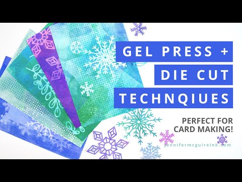 Gel Press Reusable Gel Printing Plate Rectangular 5x7