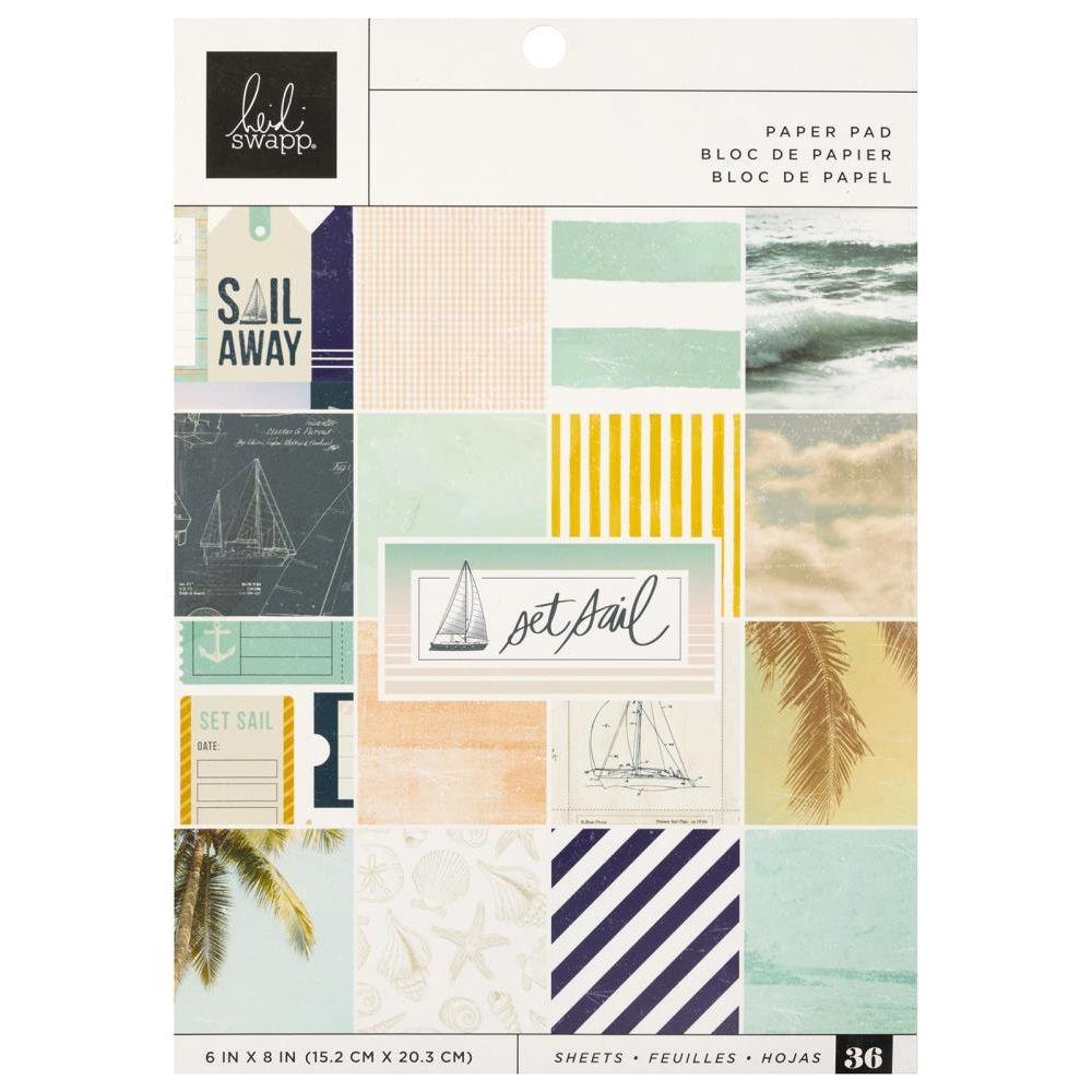 Heidi Swapp Set Sail 6 x 8 Paper Pad hs021039