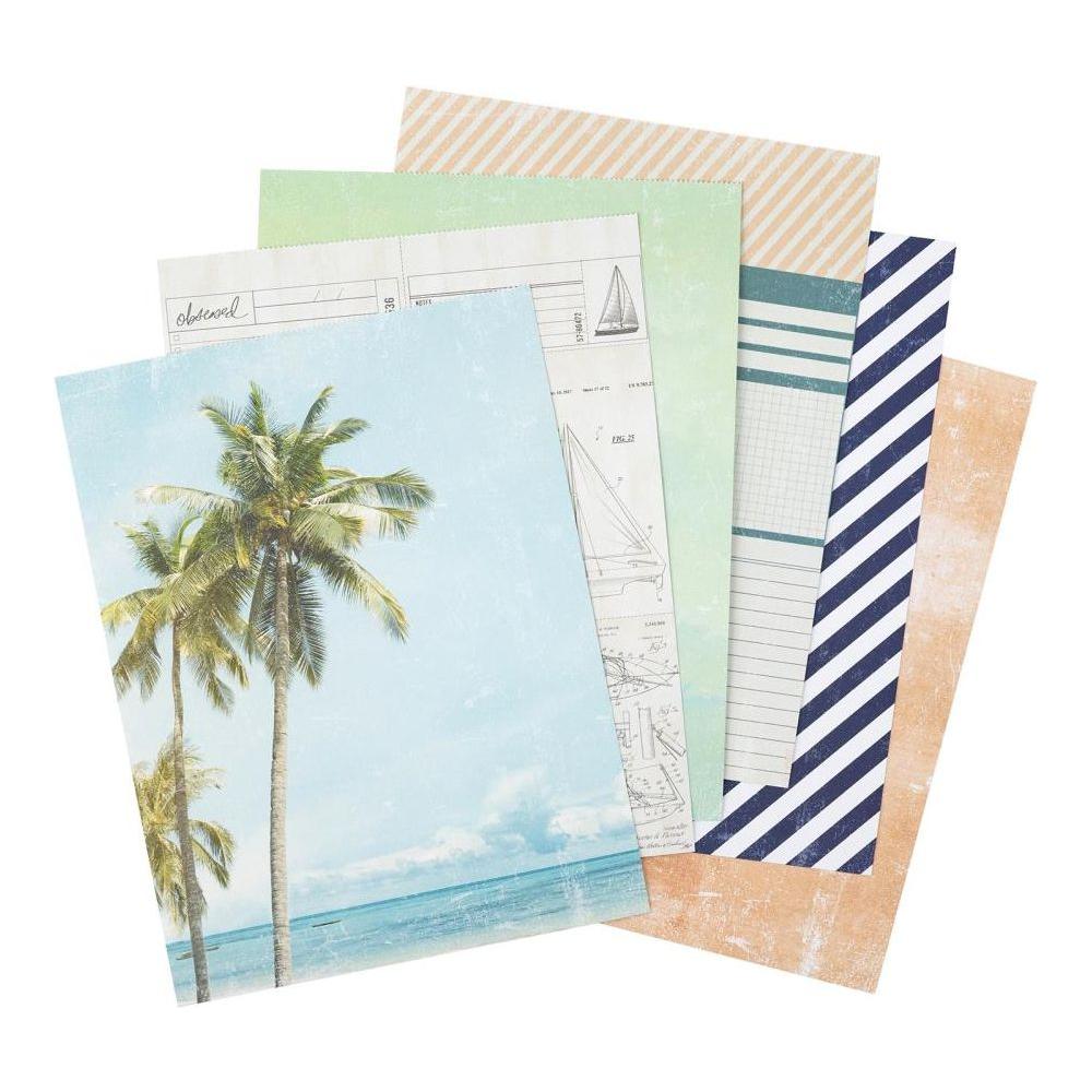 Heidi Swapp Set Sail 6 x 8 Paper Pad hs021039 - Paper Samples