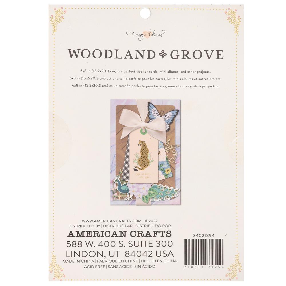 American Crafts Maggie Holmes Woodland Grove x Paper Pad mh021894 –  Simon Says Stamp