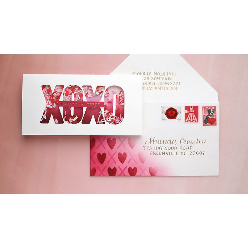 Pretty Pink Posh XOXO Clear Stamps | color-code:ALT10