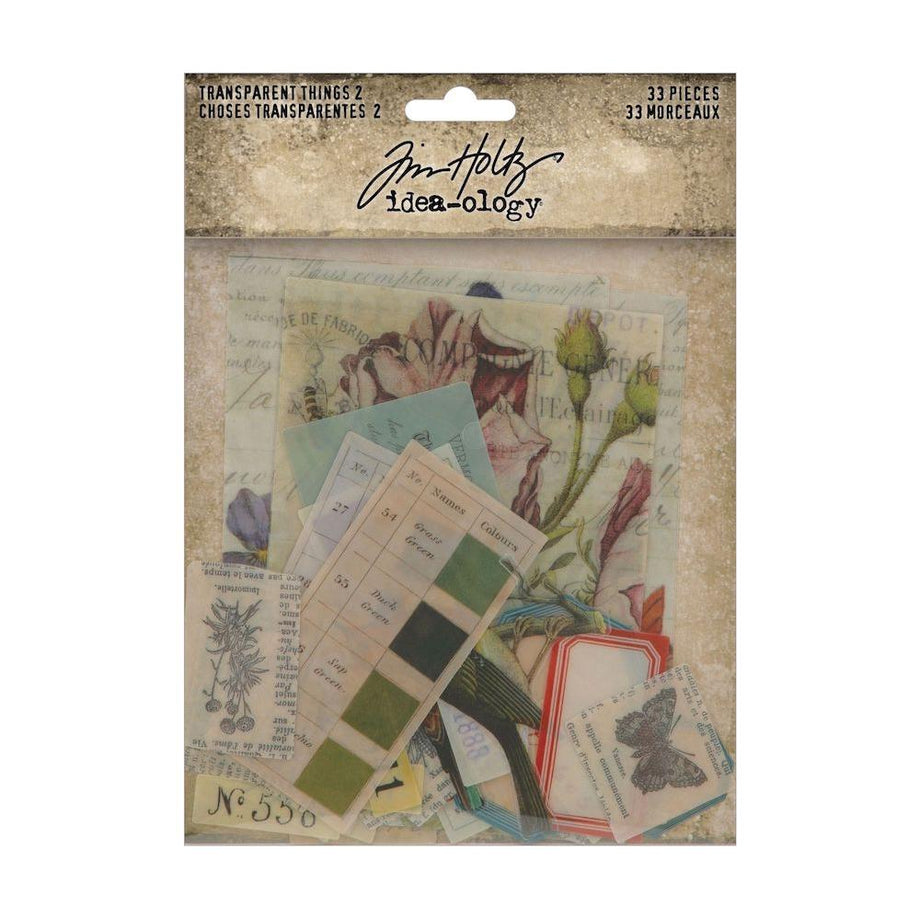 Tim Holtz Idea-ology Transparent Things 2 th94327 – Simon Says Stamp