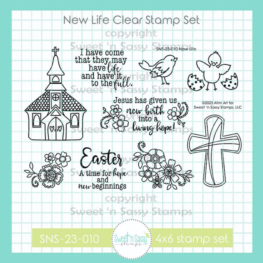 Read More Clear Stamp Set - Sweet 'n Sassy Stamps, LLC