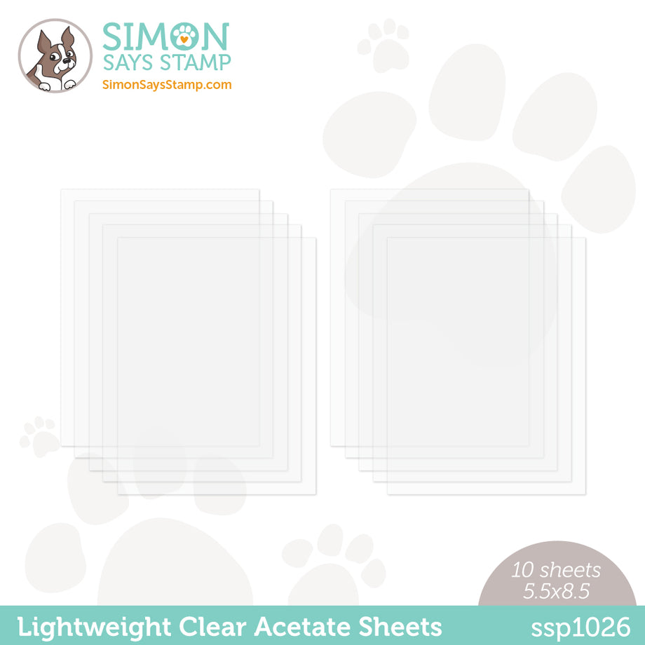 Simon Says Stamp 10 Sheets Cardstock Matte Silver ssp1007