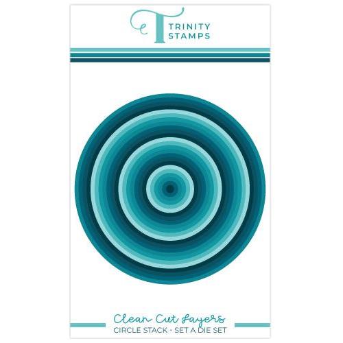 Trinity Stamps Clean Cut Layers Circles Set A Die Set tmd-213