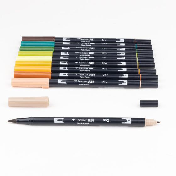 Tombow ABT Dual Brush Pen Set of 12